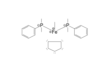 Iron, (.eta.5-2,4-cyclopentadien-1-yl)bis(dimethylphenylphosphine)methyl-