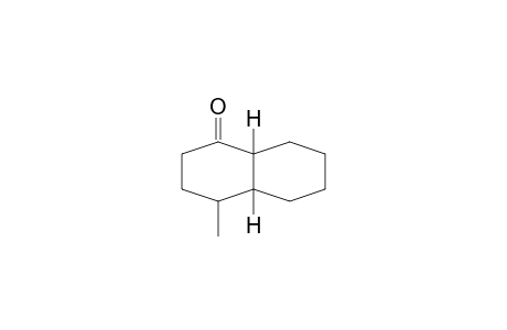 1(2H)-NAPHTHALENONE, OCTAHYDRO-4-METHYL-