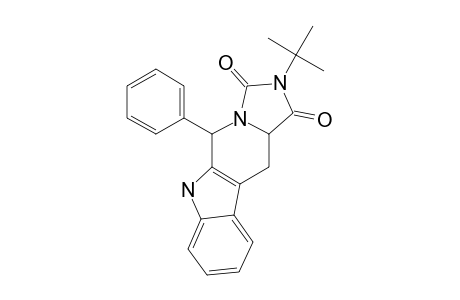 2-TERT.-BUTYL-5-PHENYL-1,3-DIOXO-6H-1,2,3,5,11,11A-HEXAHYDROIMIDAZO-[1,5-B]-BETA-CARBOLINE