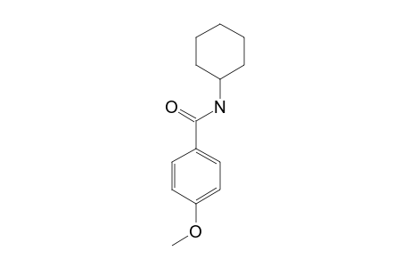 N-cyclohexyl-4-methoxybenzamide