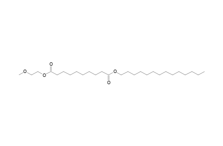 Sebacic acid, 2-methoxyethyl tetradecyl ester