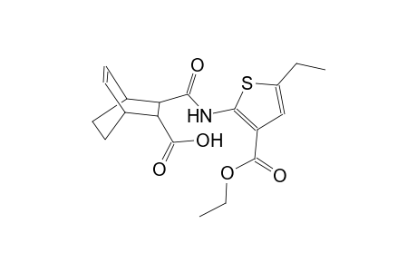 3-({[3-(ethoxycarbonyl)-5-ethyl-2-thienyl]amino}carbonyl)bicyclo[2.2.2]oct-5-ene-2-carboxylic acid