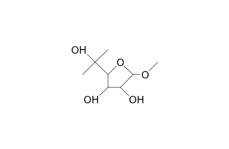 6-Deoxy-5-C-methyl-ab-L-arabino-hexose (A-furanose)