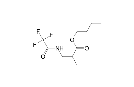 Butyl 2-methyl-3-[(trifluoroacetyl)amino]propanoate