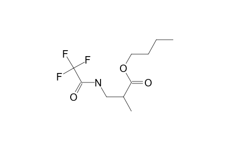 Butyl 2-methyl-3-[(trifluoroacetyl)amino]propanoate