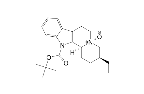 (3S,5R,12bS)-3-ethyl-5-oxido-2,3,4,6,7,12b-hexahydro-1H-pyrido[2,1-a]$b-carbolin-5-ium-12-carboxylic acid tert-butyl ester