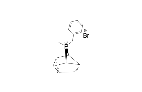TRANS-4-BENZYL-4-METHYL-4-PHOSPHONIATETRACYCLO-[3.3.0.0(2,8).0(3,6)]-OCTANE-BROMIDE