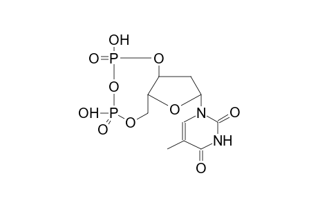 DEOXYTHYMIDINE-3',5'-CYCLOPYROPHOSPHATE