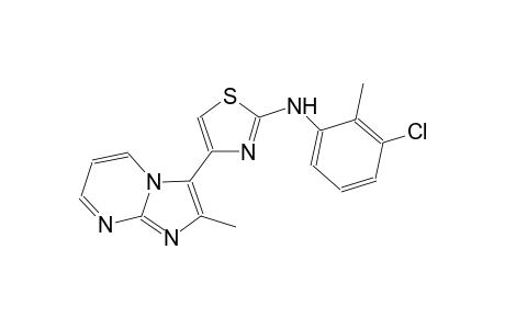 2-thiazolamine, N-(3-chloro-2-methylphenyl)-4-(2-methylimidazo[1,2-a]pyrimidin-3-yl)-