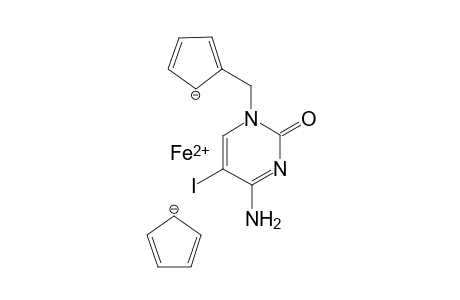 1N-(Ferrocenylmethyl)-5-iodo-cytosine