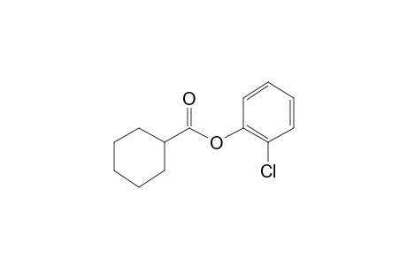 Cyclohexanecarboxylic acid, 2-chlorophenyl ester