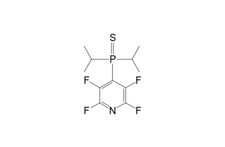 di(propan-2-yl)-sulfanylidene-(2,3,5,6-tetrafluoro-4-pyridinyl)phosphorane
