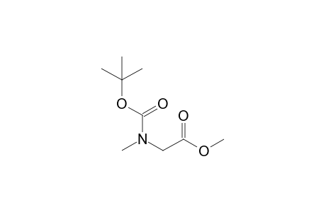 2-(tert-butoxycarbonyl-methyl-amino)acetic acid methyl ester