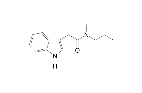 N-Methyl-N-propyl-2-(indol-3-yl)acetamide