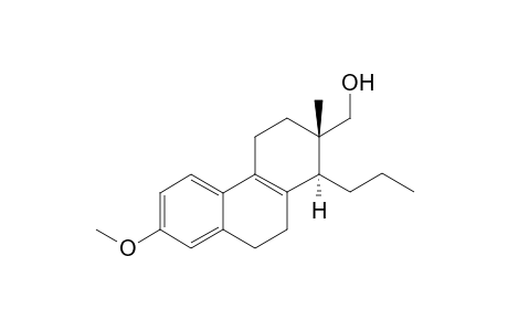 3-(Hydroxymethyl)-3-methyl-4-propyl-10-methoxytricyclo[8.4.0.0]tetradeca-5(14),8,10,12-tetraene