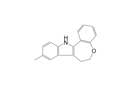 9-methyl-7,12-dihydro-6H-[1]benzoxepino[5,4-b]indole