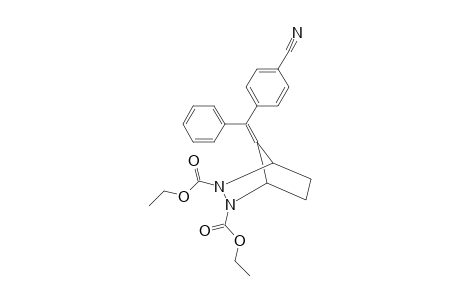 DIETHYL-7-(4-CYANODIPHENYLMETHYLENE)-2,3-DIAZABICYCLO-[2.2.1]-HEPTANE-2,3-DICARBOXYLATE