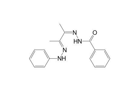 Biacetyl benzoylhydrazone phenylhydrazone