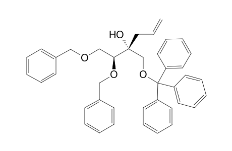 (2R)-1-O-Triyl-2-[(1S)-1,2-bis(benzyloxy)ethyl]-4-pentene-1,2-diol
