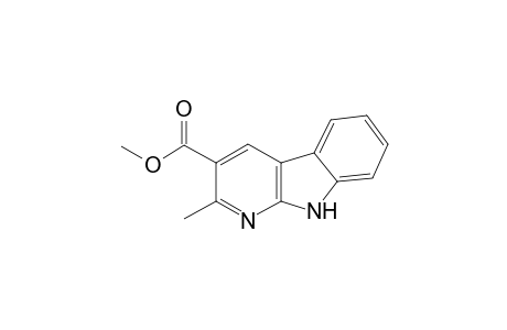 2-Methyl.alpha.-carboline-3-carboxylic acid methyl ester