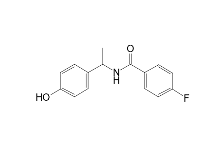 4-Fluoro-N-[1-(4-hydroxyphenyl)ethyl]benzamide