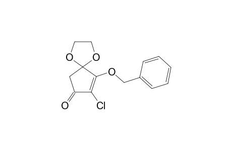 6-BENZYLOXY-7-CHLORO-1,4-DIOXASPIRO-[4.4]-NON-6-EN-8-ONE