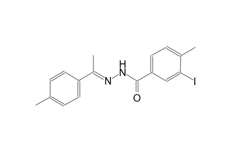 3-iodo-4-methyl-N'-[(E)-1-(4-methylphenyl)ethylidene]benzohydrazide