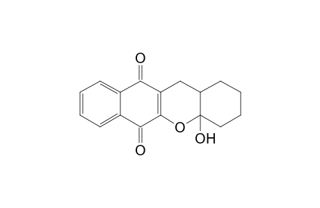 4a-Hydroxy-2,3,4,4a,12,12a-hexahydro-1H-benzo[b]xanthene-6,11-dione