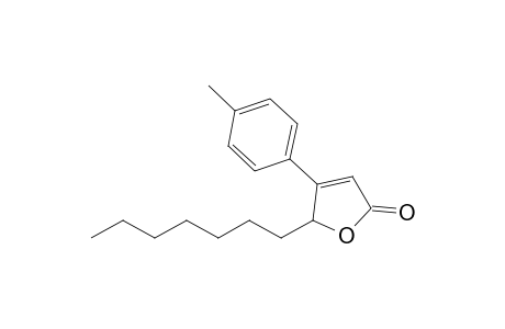 2-Heptyl-3-(4-methylphenyl)-2H-furan-5-one