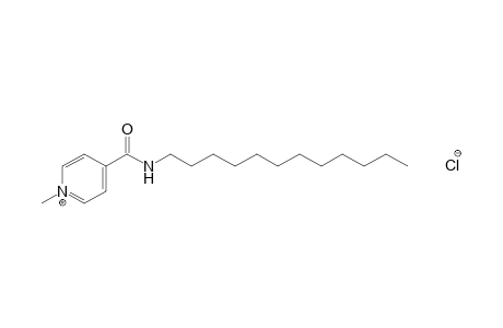 4-(dodecylcarbamoyl)-1-methylpyridinium chloride