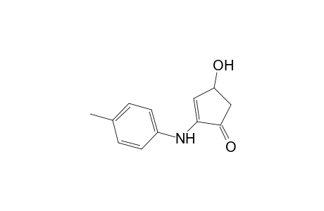 2-Cyclopenten-1-one, 4-hydroxy-2-[(4-methylphenyl)amino]-