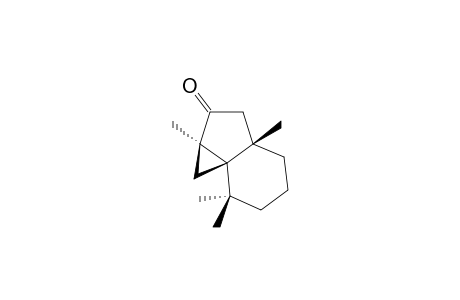 3,6,10,10-Tetramethyltricyclo[4.4.0.0(1,3)]decan-4-one