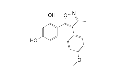 1,3-benzenediol, 4-[4-(4-methoxyphenyl)-3-methyl-5-isoxazolyl]-