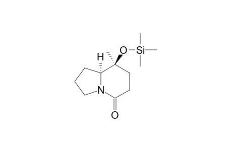 (5R,6S)-5-Methyl-5-(timethylsilyloxy)azabicyclo[4.3.0]nonan-2-one