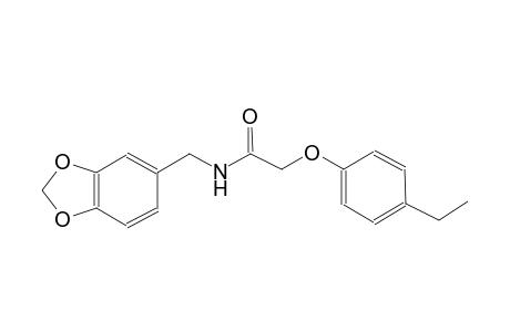 acetamide, N-(1,3-benzodioxol-5-ylmethyl)-2-(4-ethylphenoxy)-