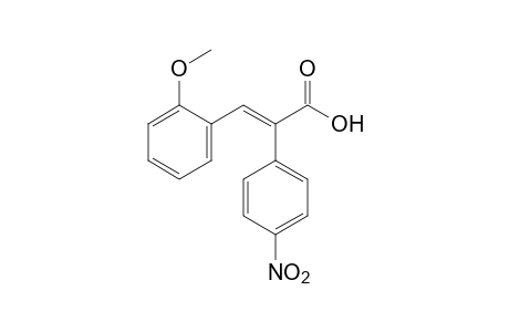 cis-3-(o-methoxyphenyl)-2-(p-nitrophenyl)acrylic acid