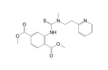 1,4-benzenedicarboxylic acid, 2-[[[methyl[2-(2-pyridinyl)ethyl]amino]carbonothioyl]amino]-, dimethyl ester