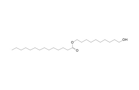 Tetradecanoic acid, 10-hydroxydecyl ester