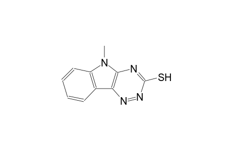 5H-[1,2,4]triazino[5,6-b]indole-3-thiol, 5-methyl-