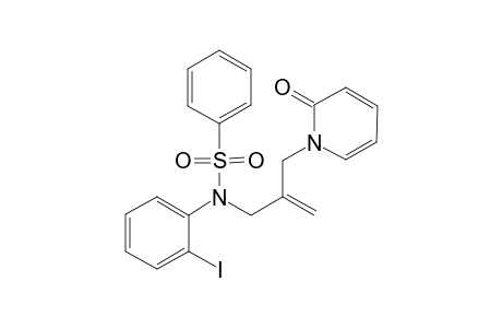 1-[3-(N-2-Iodophenyl-N-phenylsulfonylamido)-2-methylenepropyl]-2-pyridone