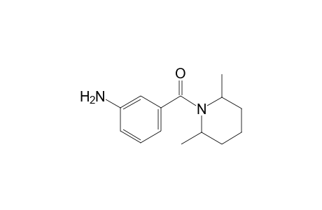 Methanone, (3-aminophenyl)(2,6-dimethyl-1-piperidyl)-
