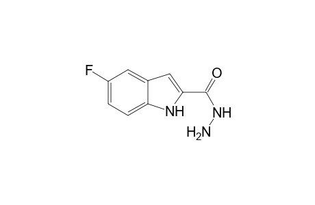 1H-Indole-2-carboxylic acid, 5-fluoro-, hydrazide