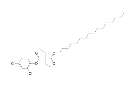 Diethylmalonic acid, 2,4-dichlorophenyl hexadecyl ester