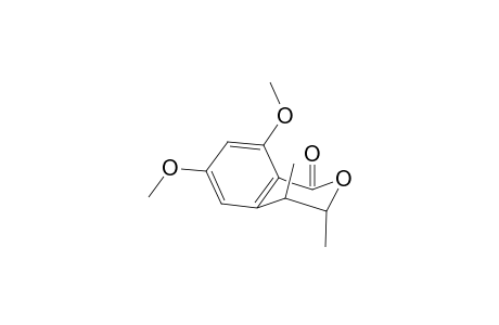 2-Oxa-3,4-threo-dimethyl-6,8-dimethoxy-3,4-dihydro-naphthalen-1-one