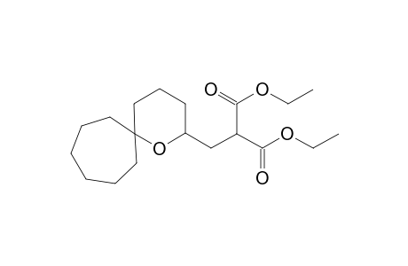 Diethyl 2-(1-oxaspiro[5.6]dodecan-2-ylmethyl)malonate