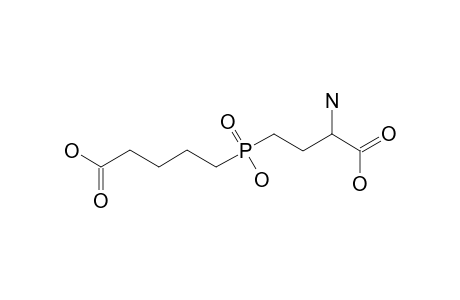 5-883-AMINO-3-CARBOXY)-PROPYL)-(HYDROXY)-PHOSPHINYL]-PENTAOIC_ACID;LSP1-1117