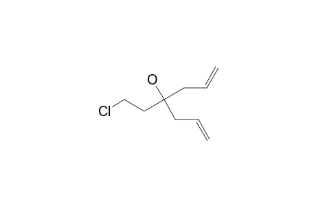 4-(2-chloroethyl)hepta-1,6-dien-4-ol