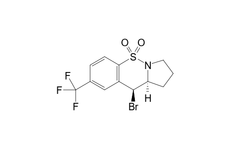 (10S,10aS)-10-Bromo-8-(trifluoromethyl)-2,3,10,10a-tetrahydro-1H-benzo[e]pyrrolo[1,2-b][1,2]thiazine 5,5-dioxide