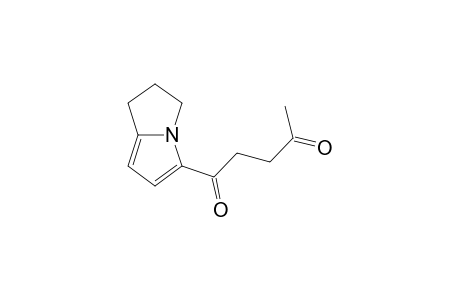 5-(4-Oxopentanoyl)-2,3-dihydro-1H-pyrrolizine