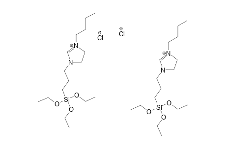 1-BUTYL-3-(3-TRIETHOXYSILYLPROPYL)-4,5-DIHYDROIMIDAZOLIUM-CHLORIDE